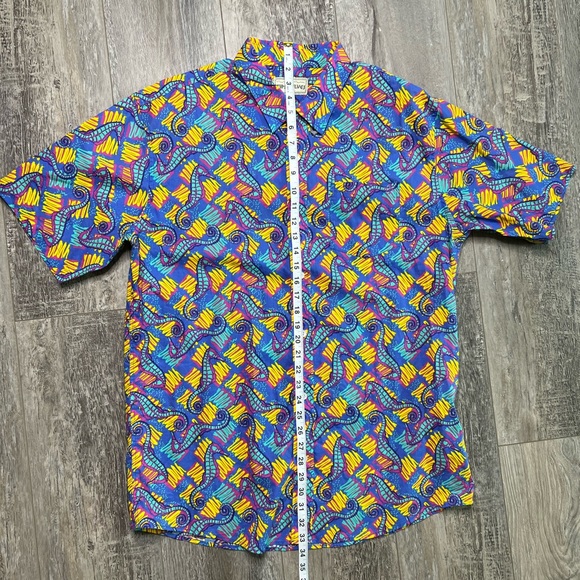 Tipsy Elves Wild Seahorse Print button-up shirt - Picture 5 of 9